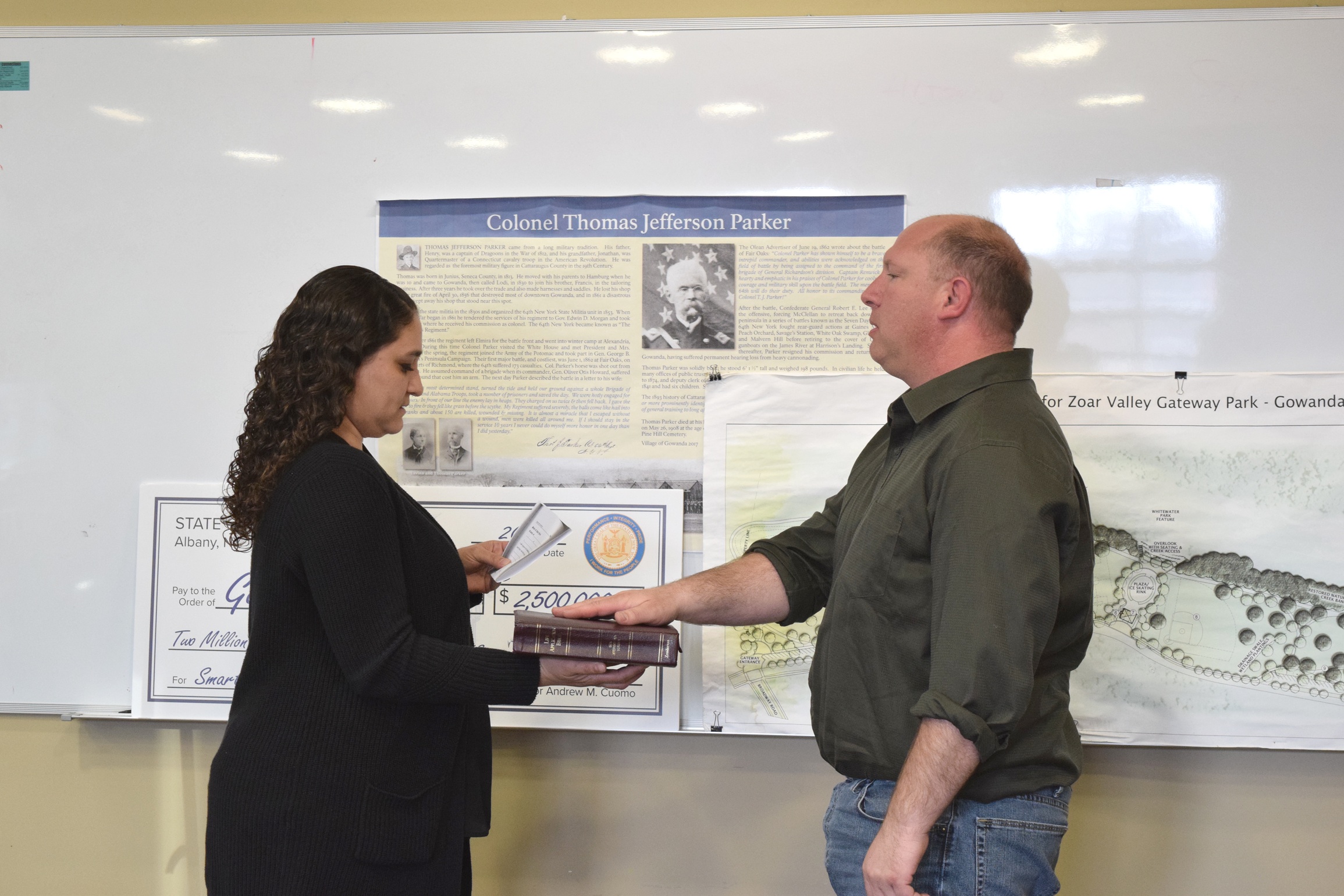 Gowanda swears in two trustees News, Sports, Jobs Observer Today